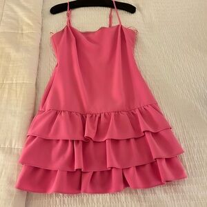 Likely Pink Ruffled Dress